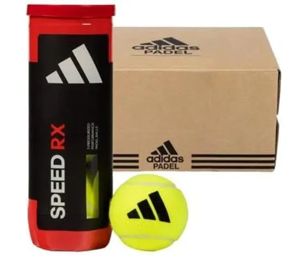 Carton de 24 boîtes de balles de padel Adidas Speed RX