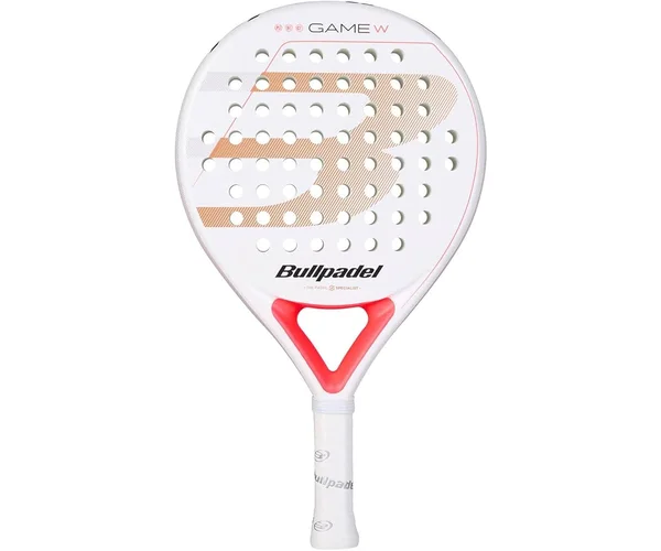 Raquette de padel Bullpadel Game Woman blanche et cuivre